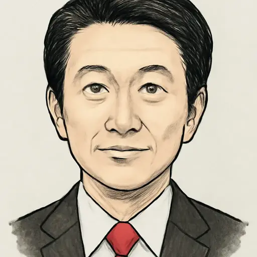 村上 智信の似顔絵