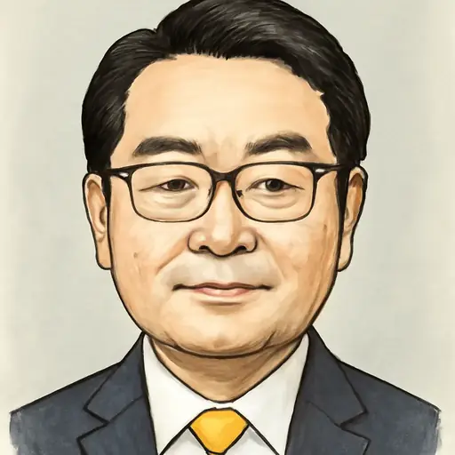 保岡 宏武の似顔絵