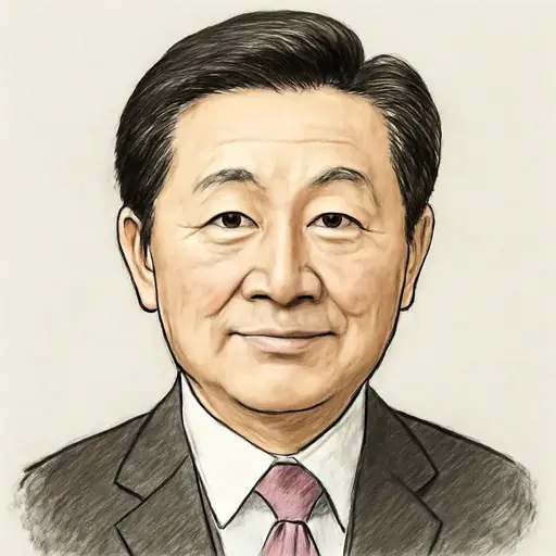 山口 壯の似顔絵