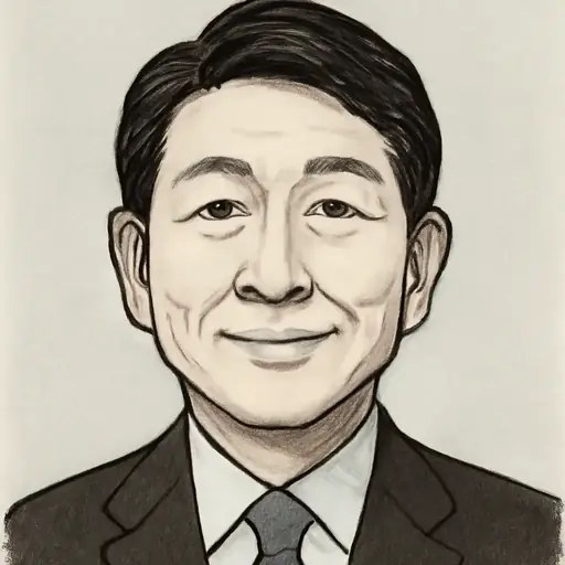 山田 賢司の似顔絵