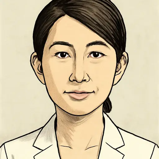 吉川 里奈の似顔絵