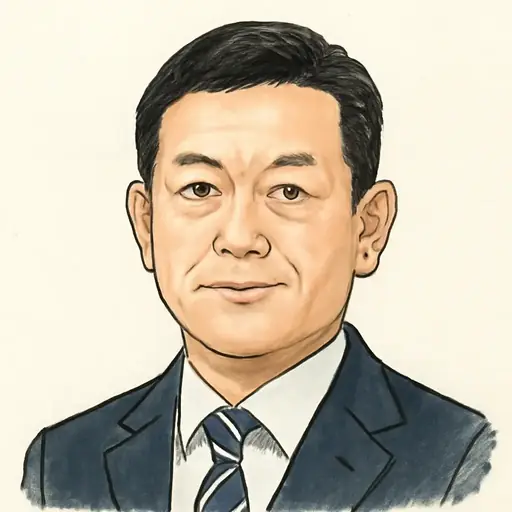 吉田 真次の似顔絵