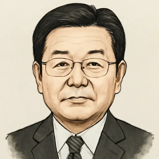 吉田 宣弘の似顔絵