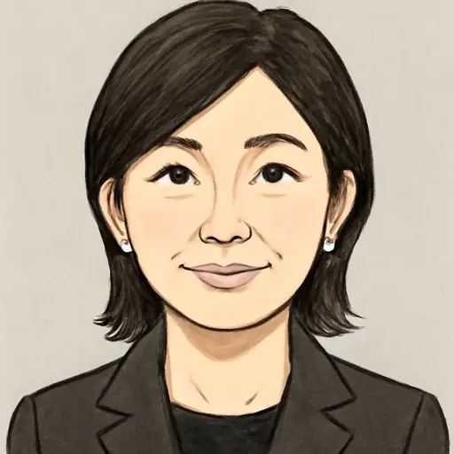 吉田 有理の似顔絵