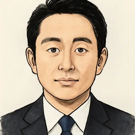 吉村 悠の似顔絵