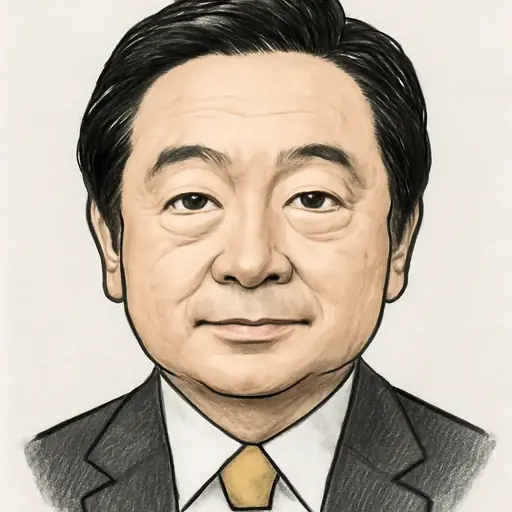 若宮 健嗣の似顔絵