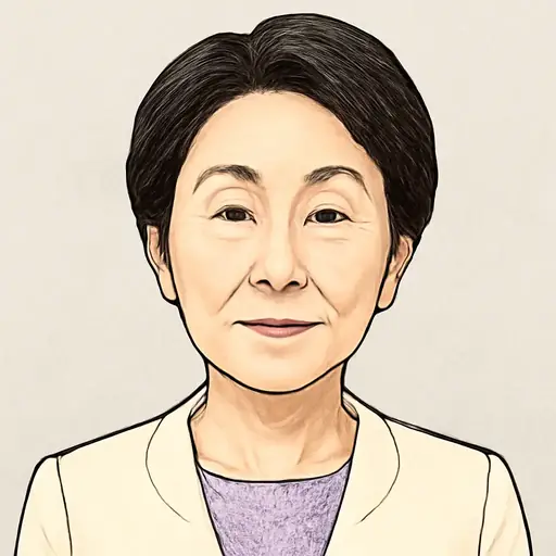 早稲田 ゆきの似顔絵