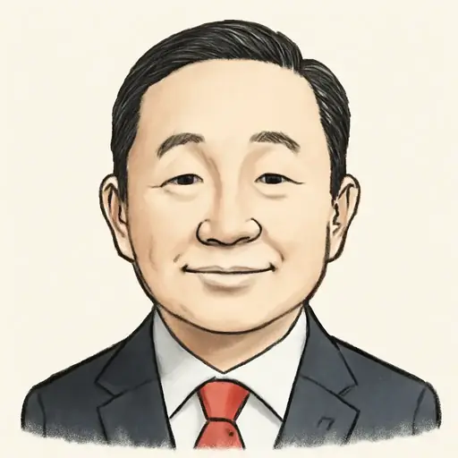 和田 義明の似顔絵