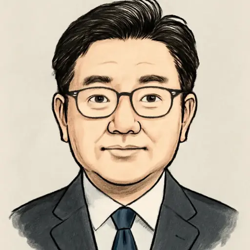 渡辺 勝幸の似顔絵