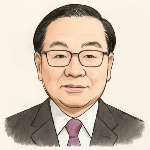渡辺 博道の似顔絵