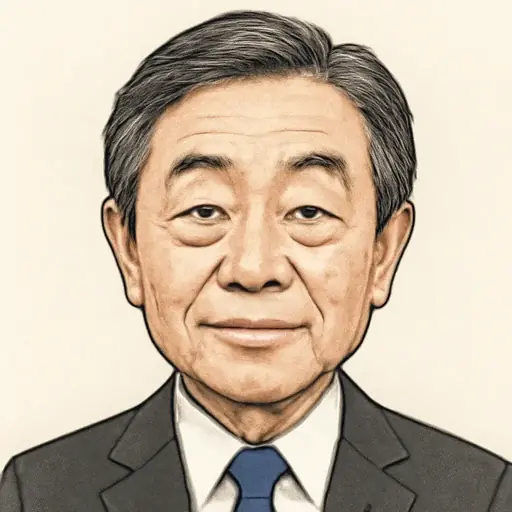 青木 一彦の似顔絵