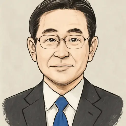 赤松 健の似顔絵