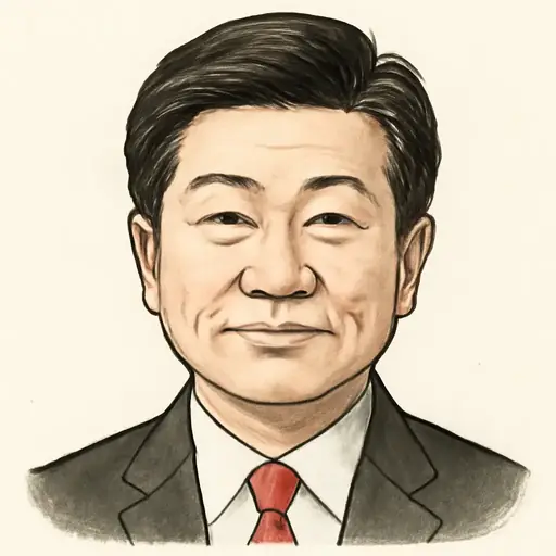 阿達 雅志の似顔絵