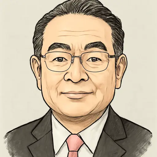 安藤 裕の似顔絵