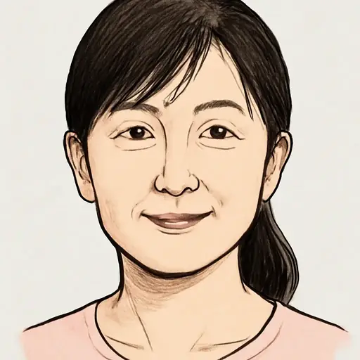 生稲 晃子[佐山 晃子]の似顔絵