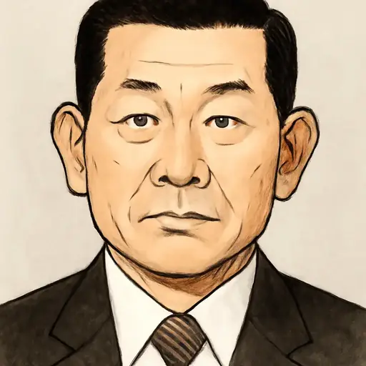 石井 浩郎の似顔絵