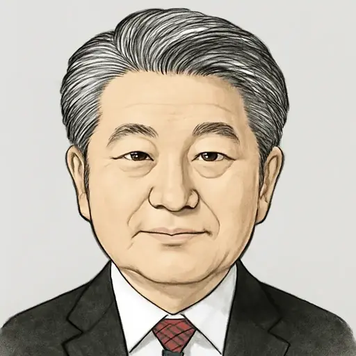 石田 昌宏の似顔絵