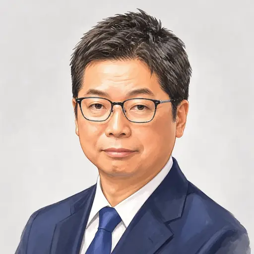 石橋 通宏の似顔絵