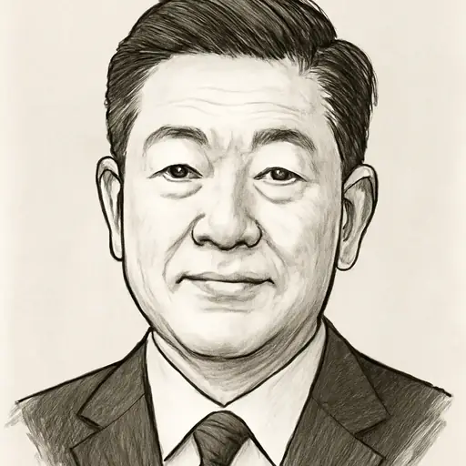 伊藤 辰夫の似顔絵