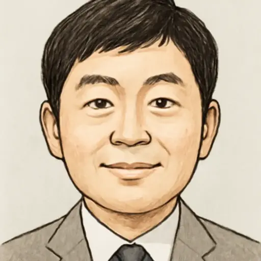 岩渕 友の似顔絵