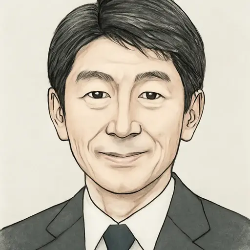 岩本 剛人の似顔絵