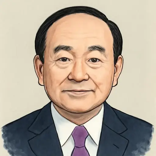 上田 清司の似顔絵