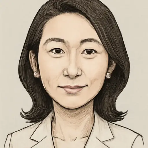 牛田 茉友[高橋 茉友]の似顔絵