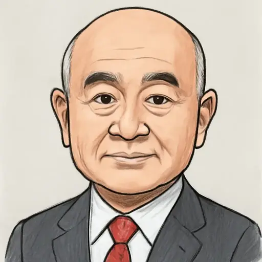 鬼木 誠の似顔絵