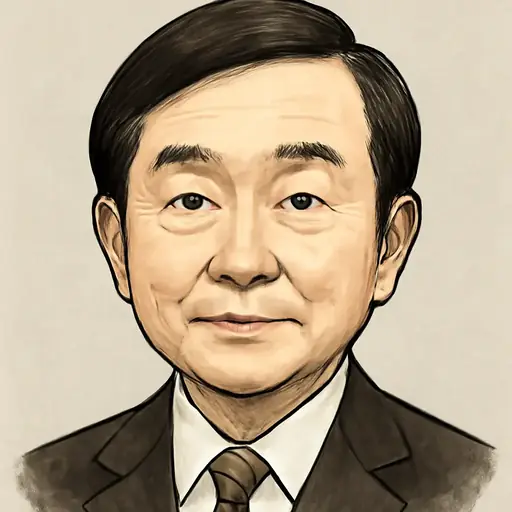 川合 孝典の似顔絵
