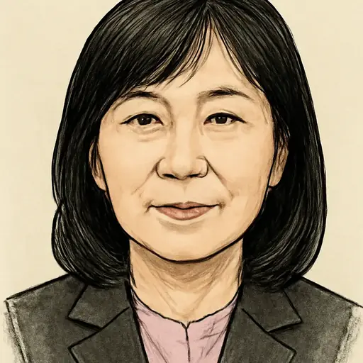 木村 英子の似顔絵