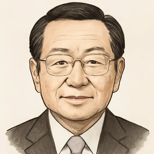 木村 義雄の似顔絵