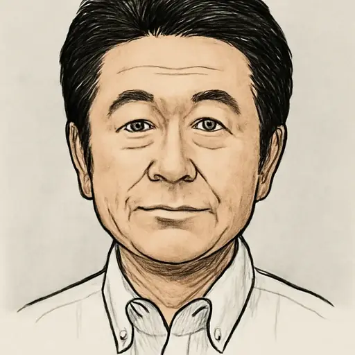 串田 誠一の似顔絵
