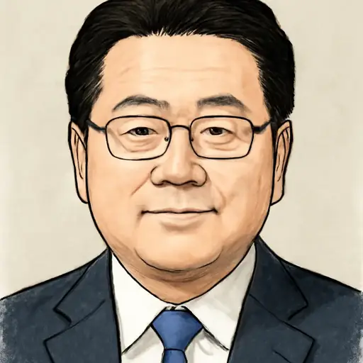 窪田 哲也の似顔絵