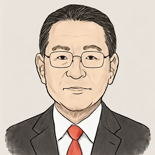 熊谷 裕人の似顔絵