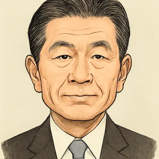 上月 良祐の似顔絵