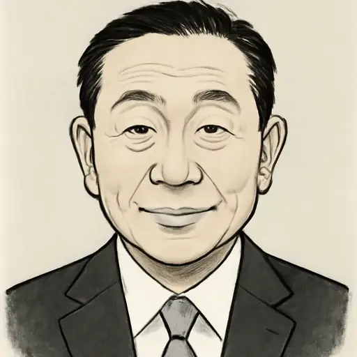 古賀 之士の似顔絵