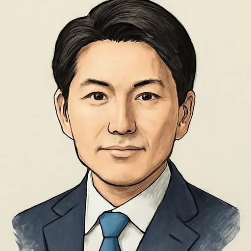 後藤 翔太の似顔絵