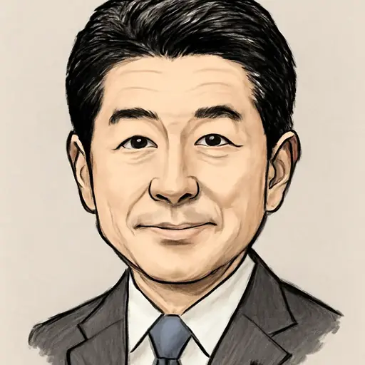 小林 一大の似顔絵