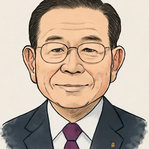 酒井 庸行の似顔絵