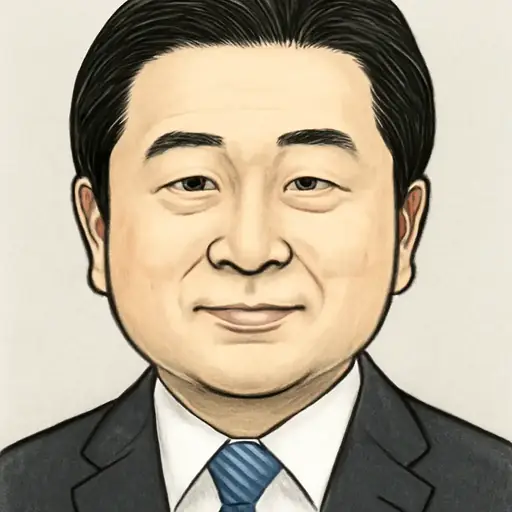 佐々木 雅文の似顔絵