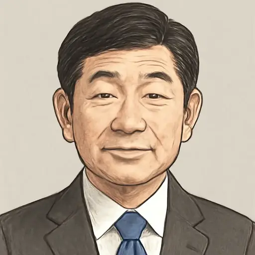 下野 六太の似顔絵