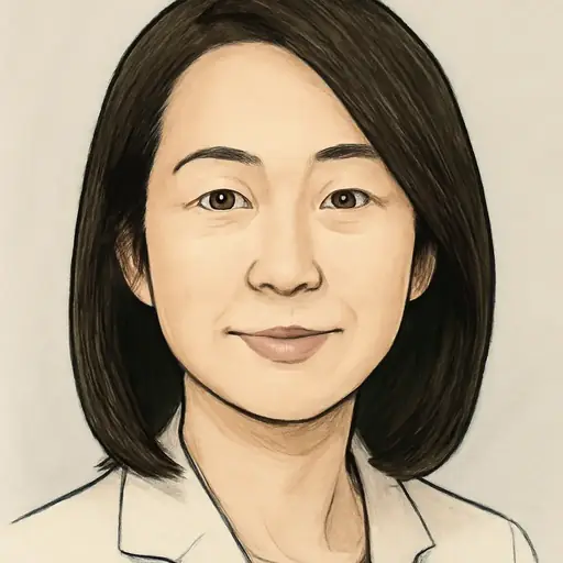 杉本 純子の似顔絵