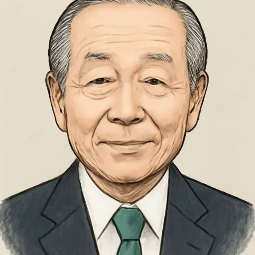 鈴木 宗男の似顔絵
