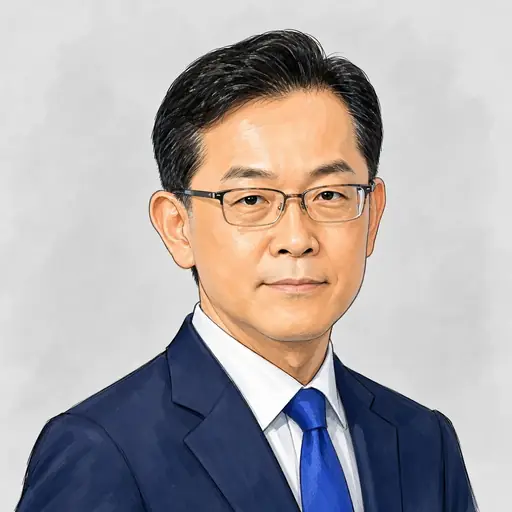 竹内 真二の似顔絵
