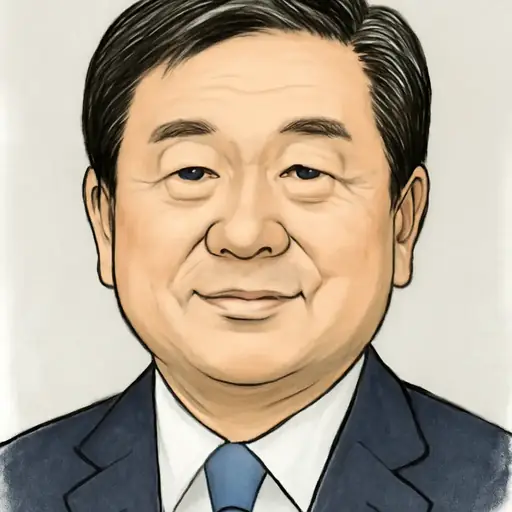 竹詰 仁の似顔絵