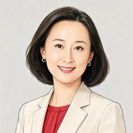 田島 麻衣子の似顔絵