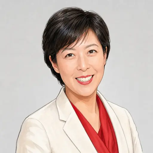 田名部 匡代の似顔絵
