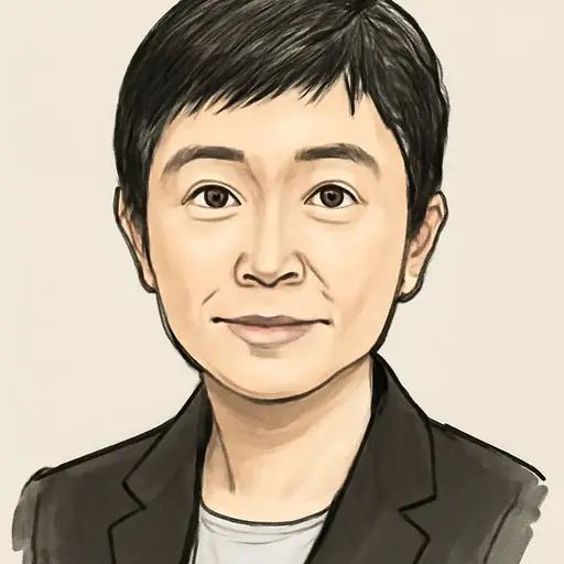 辻元 清美の似顔絵