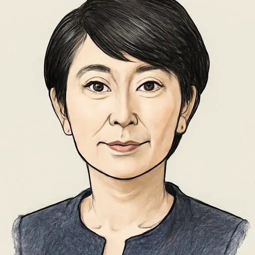 寺田 静の似顔絵