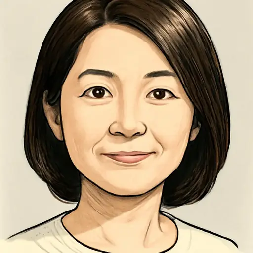 友納 理緒[土肥 理緒]の似顔絵
